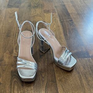 Top Moda Silver Heel